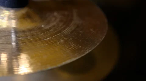 Blow to the drum plate Vídeo Stock 47792923