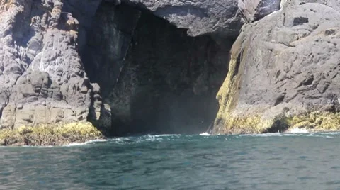 Blow hole 1 Stock Footage 7753827