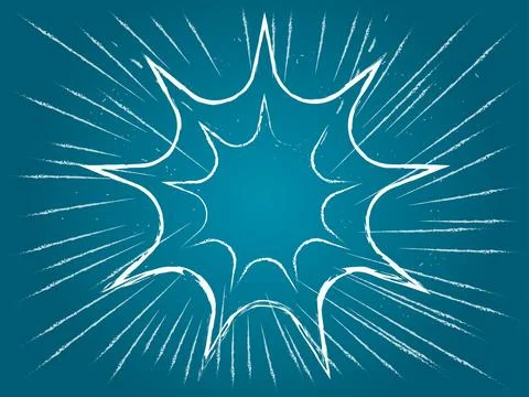 Blow  Lines Stock Illustration