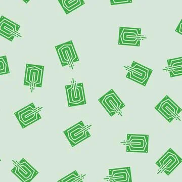 Blow molding materials engineering glyph seamless pattern イラスト素材
