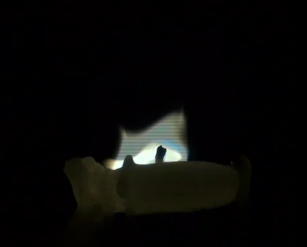 Blow out the candle Stock Footage 701909