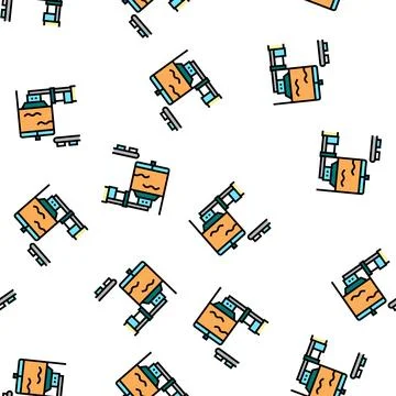 Blow tank vector seamless pattern 스톡 일러스트