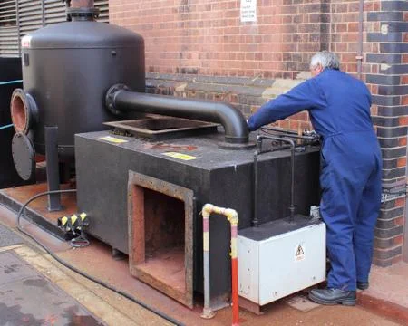 Blowdown vessel Stock Photos