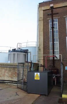 Blowdown vessel Stock Photos