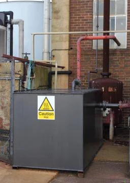 Blowdown vessel Stock Photos