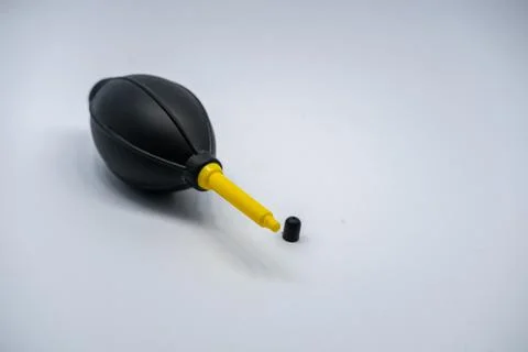 Blower for camera sensor and lens Stock Photos