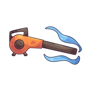 Blower illustration Stock Illustration