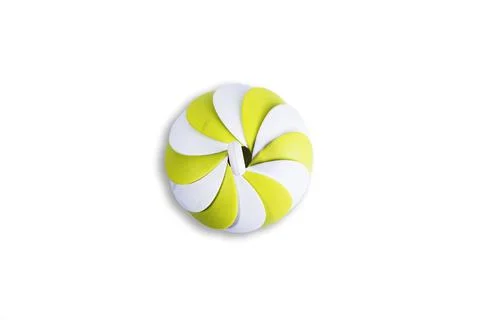 Blower Model Plastic Plate With White Background. Plastic Dining. Plastic pla Stock Photos