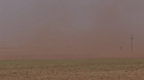 Blowing dust in Texas 5 Stock Footage 27543312