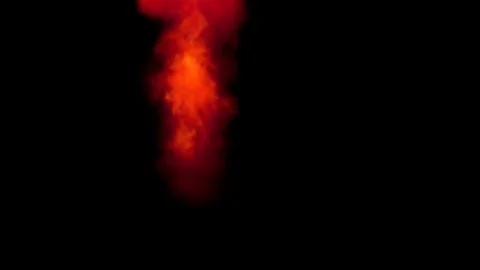 Blowing Fire Stock Footage 83102603