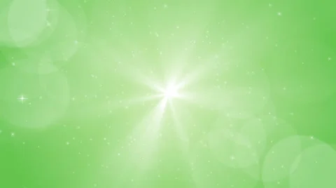 Blowing Glitter - Green background Stock Footage 67223756