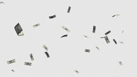Blowing Money On Alpha Stock Footage 168910998
