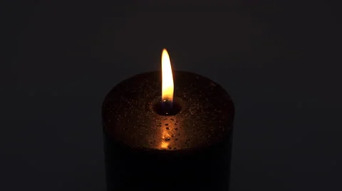 Blowing out candle. 4K UHD Stock Footage 48333702