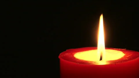 Blowing out a Candle  Stock Footage