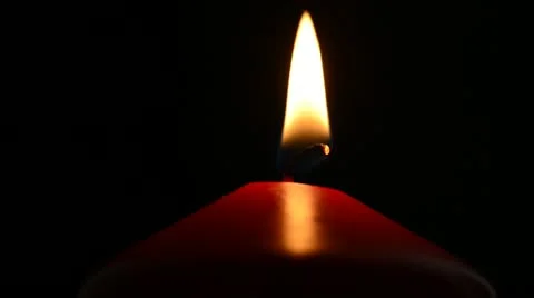Blowing out the candle Stock Footage 21725649
