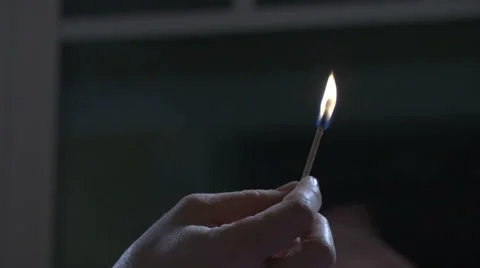 Blowing out a candle Stock Footage 49861142