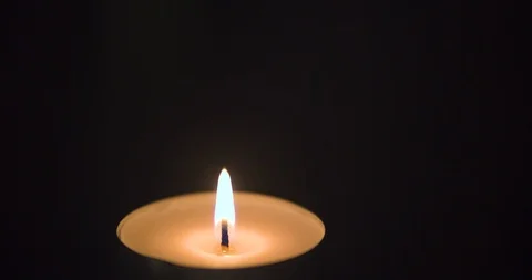 Blowing out a Candle Stock Footage 101362162