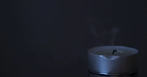 Blowing out a Candle Stock Footage 101372949