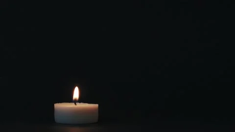 Blowing out candle Stock Footage 149708281