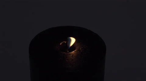 Blowing out a candle. Slow Motion 스톡 동영상 48334395