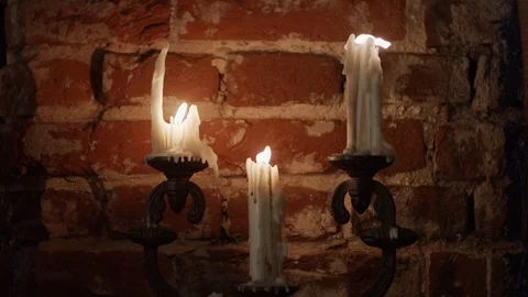 Blowing out candles Stock Footage 125033943