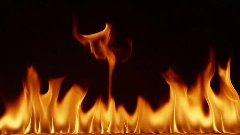 Blowing out a fire Stock Footage 77167396