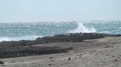 Blowing Rocks Stock Footage 10902287