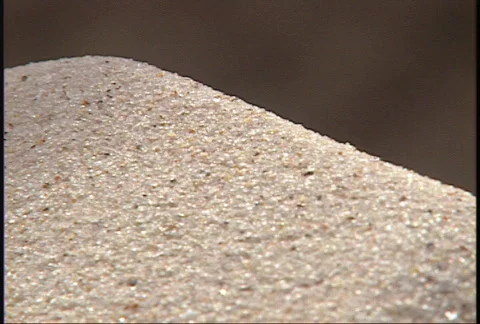 Blowing sand 3 Stock Footage