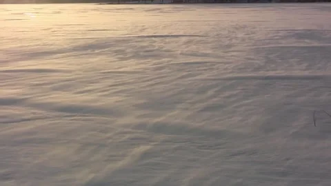 Blowing snow to camera winter cold. #24 Stock Footage 263689506