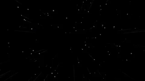 Blowing snow flakes with dark background Stock Footage 123944130