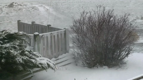 Blowing Snow Stock Footage 54726726