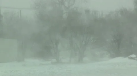 Blowing Snow Stock Footage 54756300
