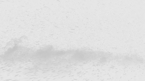 Blowing Snow, seamless loop with Alpha Channel. Video stock 246756762