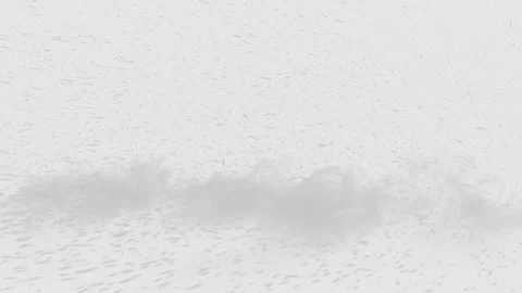 Blowing Snow, seamless loop with Alpha Channel. Stock Footage 247416269