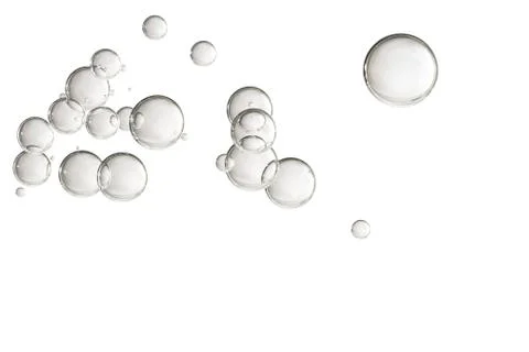 Blowing soap bubbles Stock Photos