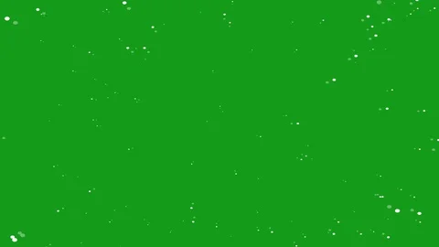 Blowing white particles motion graphics with green screen background Stock Footage 129487650