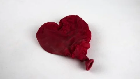 Blown away heart Stock Footage 146242069
