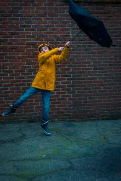 Blown away by the wind Stock Photos
