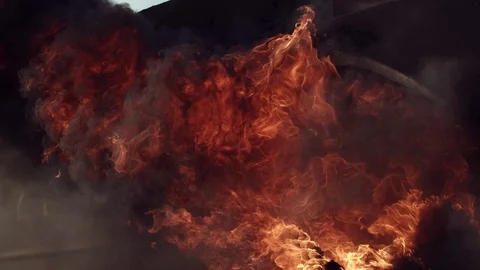 Blown Car. Close-up. 스톡 동영상 102322045