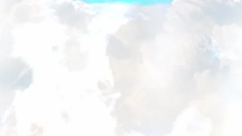 Blown clouds animation Stock Footage 154153068