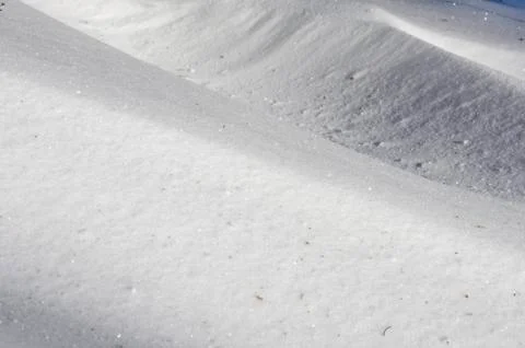 Blown snow Stock-Fotos