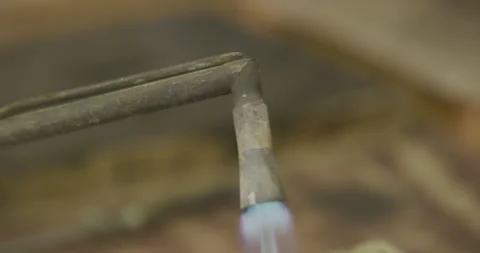 Blowtorch blur to background Stockbeeldmateriaal 141363940