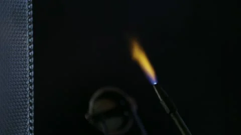 Blowtorch ignition Video stock 40042242
