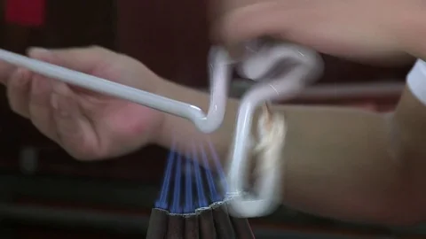 Blowtorch neon light Stock Footage 72953894
