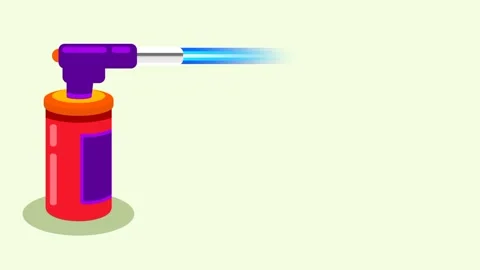 Blowtorch Ready for Use Stock Footage 335815515