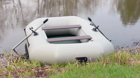 The blowup Boat Video stock 51227528