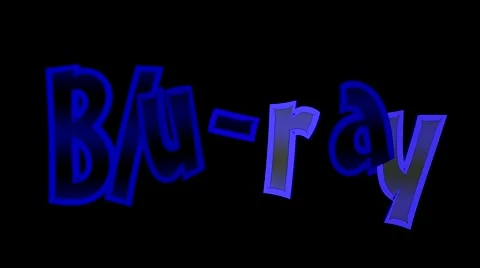 Blu-ray Dance 3D Animation Stock Footage 40155499