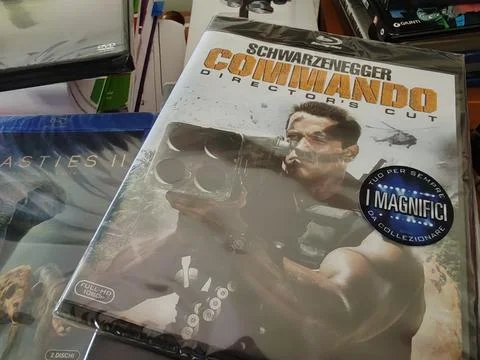 Blu-ray Disc of Commando Stock Photos
