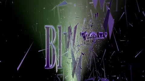 Blu-ray Explosion 3D Text Animation Stock Footage 40161339