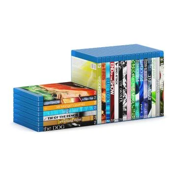 Blu-Ray Movie Set 1 ~ 3D Model ~ Download #96467044 | Pond5